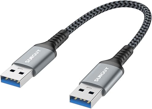 Amazon Usb 3 0 ケーブル A Aタイプ 30cm Usb オス オス タイプa タイプa ノートパソコンの放熱パッド Dvdプレーヤー ハードディスクドライブなどに適用 Sunguy Usbケーブル 通販