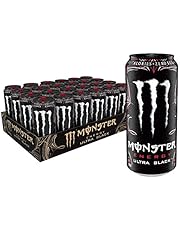Monster Energy Zero Ultra, Sugar Free Energy Drink, 16 Ounce (Pack of 24)