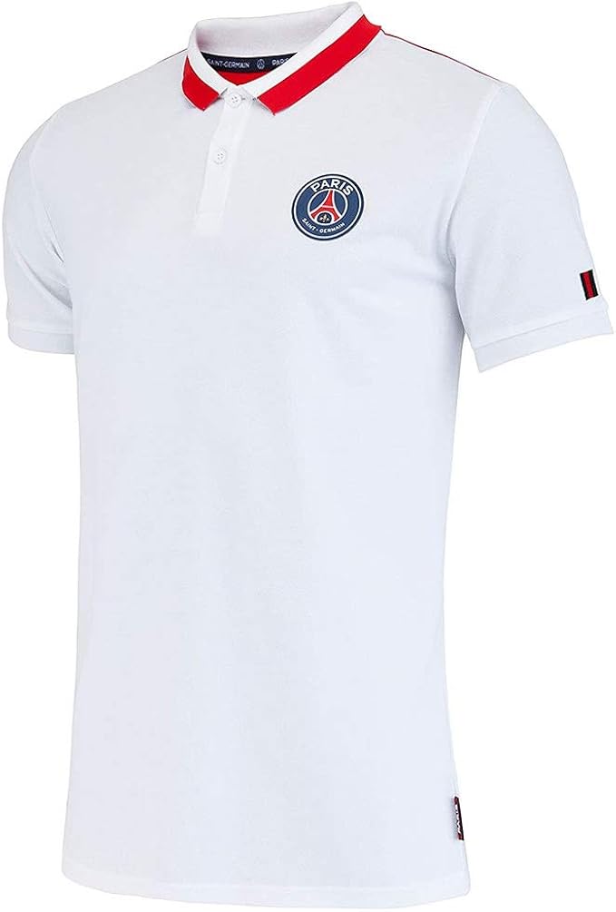 polo psg blanco