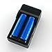 SmartLive Charger with 6 pcs pack 3.7V 14500 2000mah Rechargeable Lithium Battery