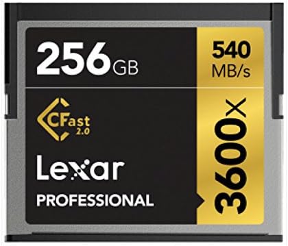 Lexar LC256CRBNA3600 | Professional 3600x CFast 256GB Card