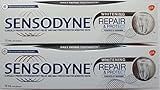 ( Pack of 2 ) Sensodyne with Novamin, Repair & Protect, Whitening 75 mL ( Canadian )