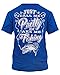 Cute n' Country Shirt: Just Call Me Pretty And Take Me Fishing (Medium, Royal)