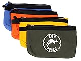 Roo Pouch Tool Bag Includes 4 Heavy Duty Canvas Zipper Tool Bags, Great for Organizing Small Tools