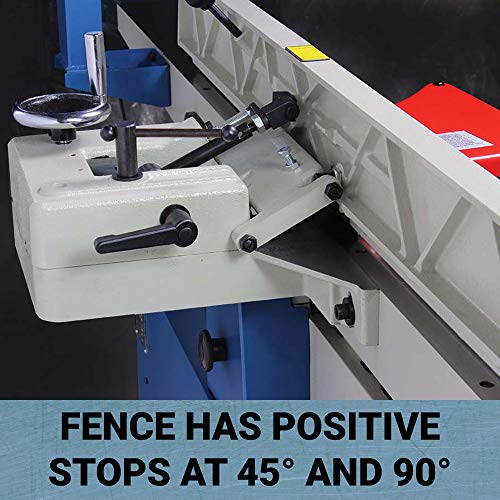 Baileigh IJ883P Bed Parallelogram Jointer, Single Phase, 83" Table