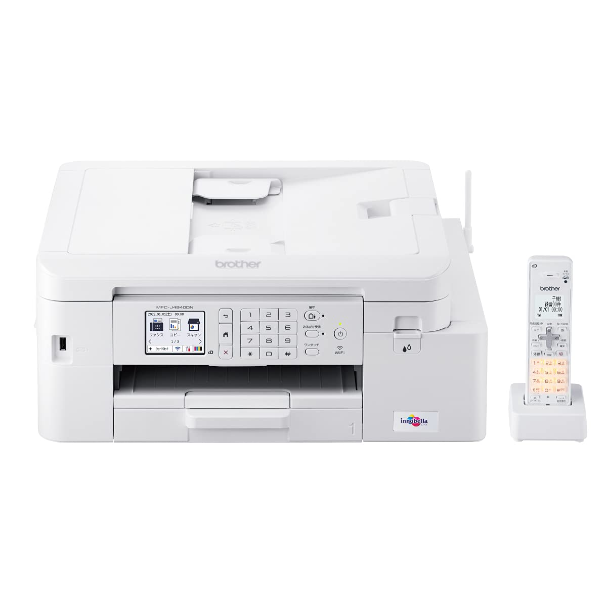 ブラザー工業(Brother Industries) プリンター 大容量ファーストタンク A4インクジェット複合機 MFC-J4940DN (Wi-Fi/FAX/電話機/自動両面印刷/スマホ・タブレット接続/ADF/スマートリオーダー)商品画像