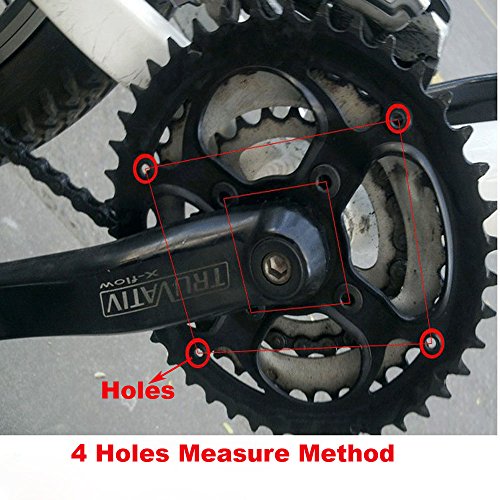 Joan Bicycle Chainring Sprockets Cranksets Guard Protector 42t 4 Bolts 105mm, Bike Chainstay Protector