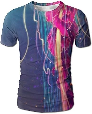 Scorpio Jellyfish Medusa Tanks Short Sleeve T-Shirt Active Plus Size For Male Baseball