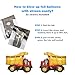 Ultimate Construction Party Supplies, 68 Pack Dump Truck Theme Birthday Decoration Kit for Boys, with Cake Toppers, Happy Birthday Banner, Balloons, Signs, Decors - PartyBuzz