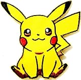 Pokemon Logo Sign Symbol Badge Patch Sew Iron on Applique Embroidered Kid Baby Jacket T shirt Costume