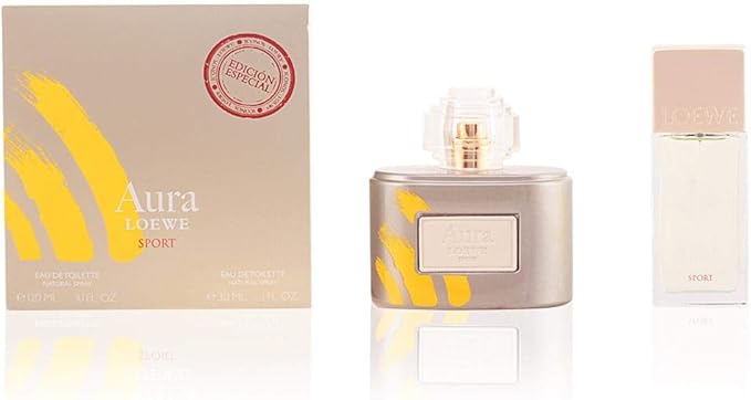 Loewe - Estuche de regalo eau de toilette aura sport 120 ml + ...