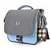 BAGSMART Digital SLR/DSLR Compact Camera Shoulder Bag, Travel SLR Gadget Bag, Light Blue