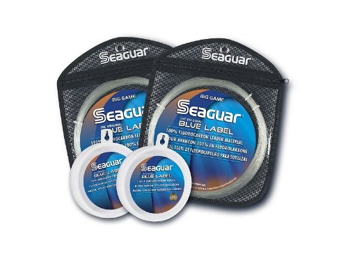 Blue Label Fluorocarbon Leader Material 25Lb 50Yds