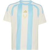 adidas Boys Messi Tiro League Jersey Soccer Cleats - White