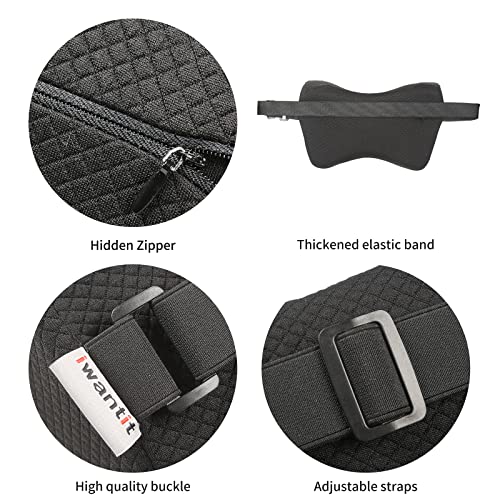 Car Neck Pillows with Resilient Memory Foam,Automotive Seat Cushions of