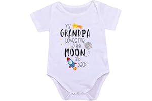 JYHOPE Funny Letter Print Romper Newborn Infant Baby Jumpsuit