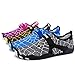 L-RUN Unisex Wading Shoes Outdoor Mutifunctional Sports Breathable Mesh Casual Flat-Heeled