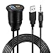 VIMVIP 6.5ft USB 3.0 & 3.5mm AUX Car Flush Mount Waterproof Cable for Car/Boat/Motorcycle