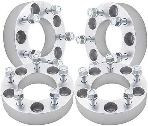 4pcs 1.5" Jeep 5x5 to 5x5 Wheel Spacers Adapters 1/2" Studs 5x127 for 2007-2016 JK Wrangler