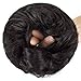 ROSEBUD Hair Bun Extensions Messy Synthetic Chignon Hairpiece Easy Bun Hair Pieces for Women Hair Updos