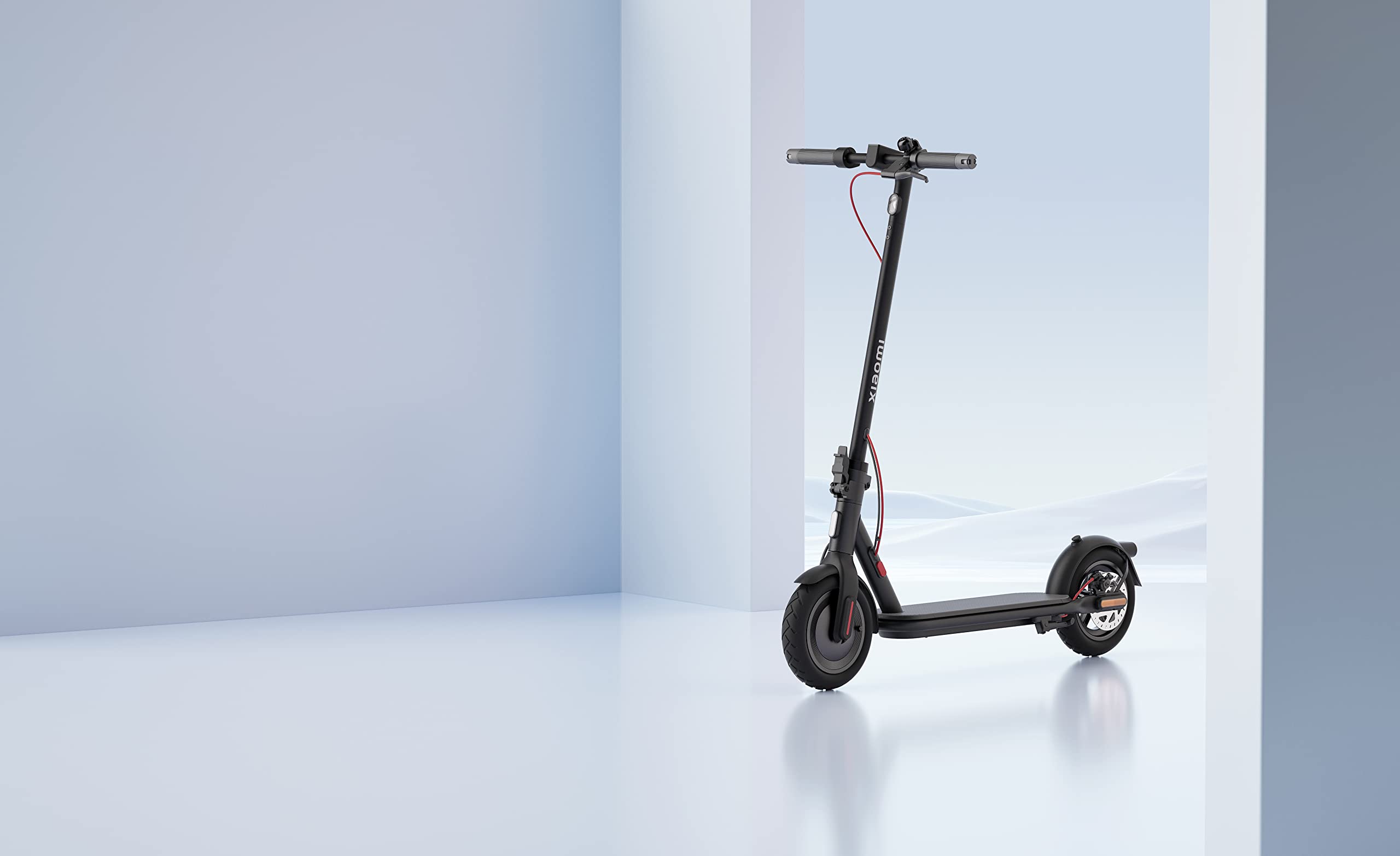 Xiaomi Electric Scooter 4 (DE) Faltbarer E-Scooter aus Luftfahrtaluminium mit Straßenzulassung und Appanbindung (max. 20km/h, Lange Reichweite, breite Luftreifen, duales Bremssystem, LED-Display) 6