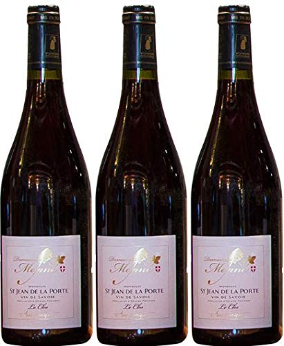 Vin de Récoltant Savoie rouge Mondeuse, 2018 AOP, 3 bouteilles de 75cl.