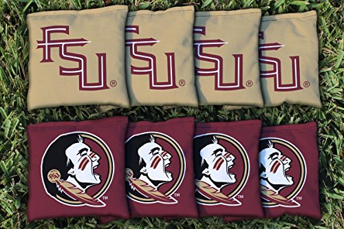 Florida State University FSU Seminoles Cornhole Bag Replacement Set (all-weather)