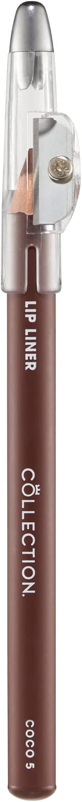Collection Long Lasting Lip Liner Pencil with Sharpener, Coco shade, 12 Hour