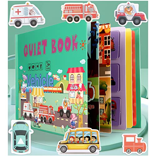 MIKNEKE DIY Montessori Quiet Book for Toddlers, Montessori Busy Book ...
