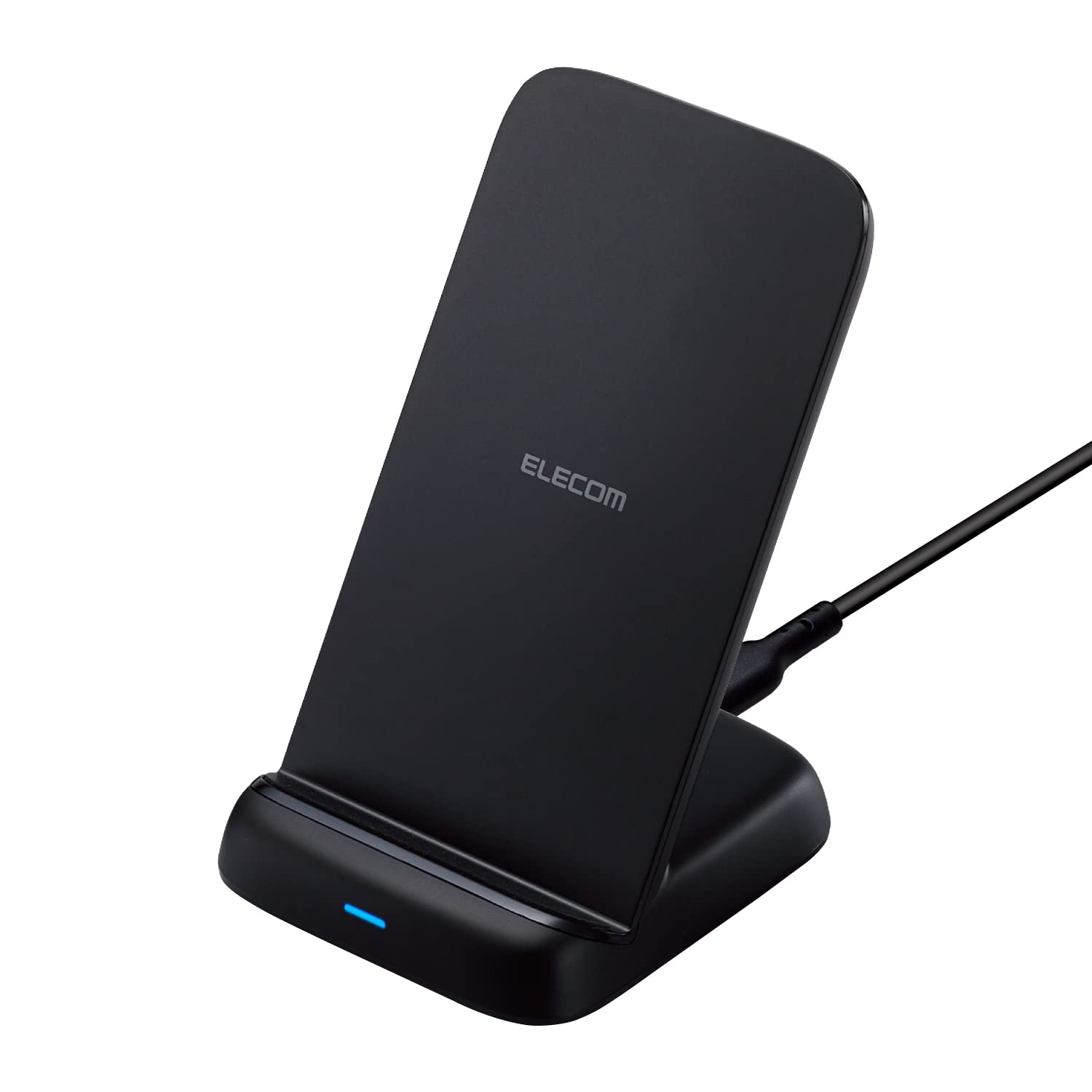 エレコム ワイヤレス充電器 ブラックの商品画像