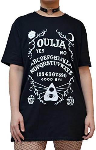 Occult Ouija Board T Shirt - Alternative Gothic Clothing for Women by Luna Cult