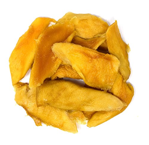 Anna and Sarah 100% Natural Dried Mango Slices NO SUGAR NO SULFUR / THAILAND, 2 Lbs