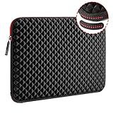 WIWU 17.3 Inch Diamond Laptop Sleeve Case Cover with Super Corner Protection Water Repellent Computer Bag for MacBook Pro Air Dell Inspiron MSI HP Pavilion Lenovo ideapad Acer HP Omen