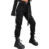 ZODLLS Women's Camo Pants Cargo Trousers Cool Camouflage Pants Elastic Waist Casual Multi Jogger Pants with Pocket