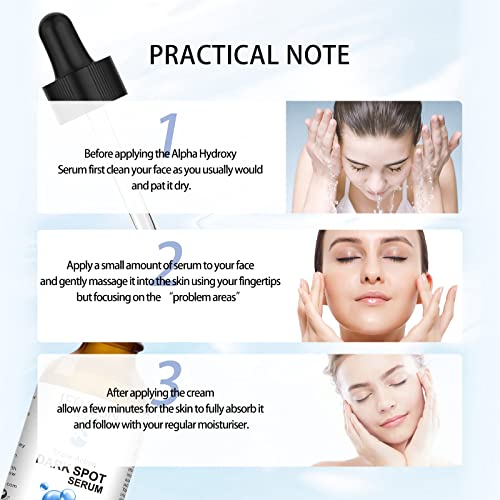 Dark Spot Corrector Serum for Face Melasma Treatment Fade Serum with 4