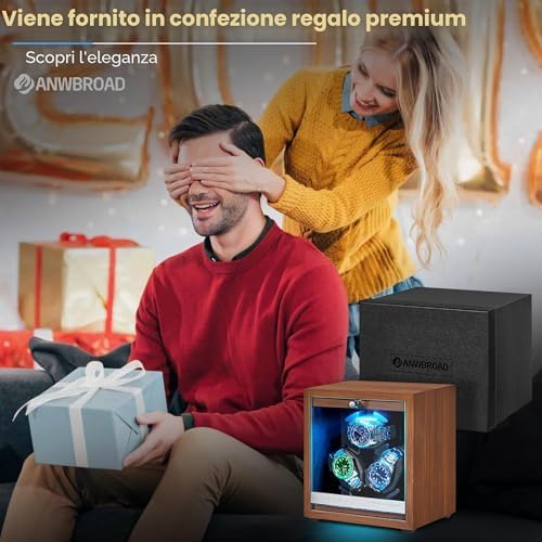 Carica Orologi Automatici 3 Rotatori 4 Modalità di Rotazione