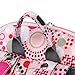 Orgrimmar Diaper Tote Bags Larger Capacity Baby Nappy Bag Fashion Mummy Backpack (Pink)