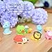 Acekid Animal Erasers for Kids, 30pcs Japanese Pencil Erasers Set, Cute Mini Puzzle Eraser Toys for Novelty Party and School Supplies