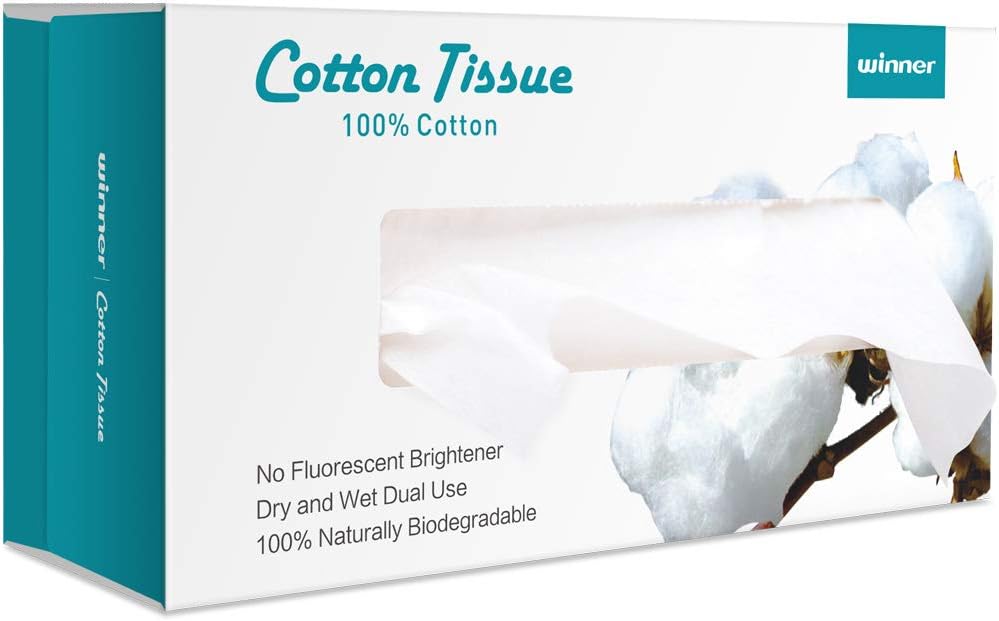 Winner Facial Cotton Tissue, 100 