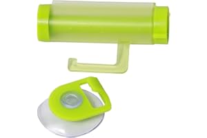 Rolling Tube Toothpaste Squeezer Turn Easily Toothpaste Dispenser for Bathroom Saves Toothpaste ual Toothpaste Squeezer,Green
