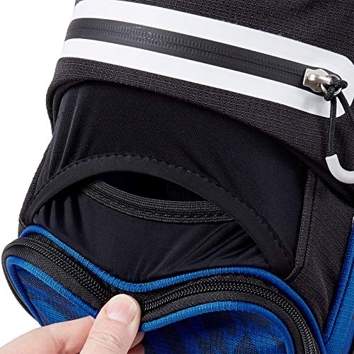 Maxfli 2019 Honors Plus Golf Stand Bag Lightweight 14-Way Top 3 Dividers w/Insulated Pocket & Cart Strap Channel (White/Blue)