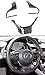 Cuztom Tuning Luxury Carbon Fiber Steering Wheel Trim Cover Kit Fits for 2016-2018 Lexus GS RX ES LX