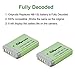 OAproda Fully Decoded NB-13L Battery (2 Pack) and USB Charger for Canon PowerShot SX730, SX740 HS, G7 X Mark II, SX620 HS, SX720 HS, G7 X, G9X Mark II, G1 X Mark III, G5 X, G9 X Digital Camera