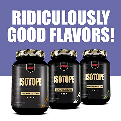 REDCON1 Isotope 100 Whey Isolate, Blueberry Yogurt Keto Friendly