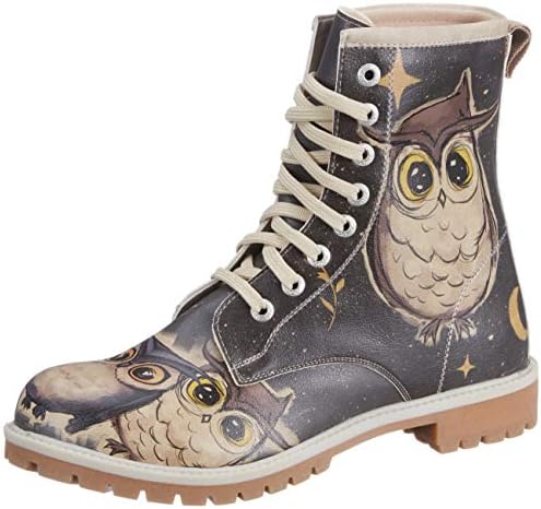 Owls Family Handmade Vegan Women Boots