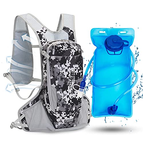 Valenzva Hydration Backpack,Water Backpack with 2L Water Bladder,Water