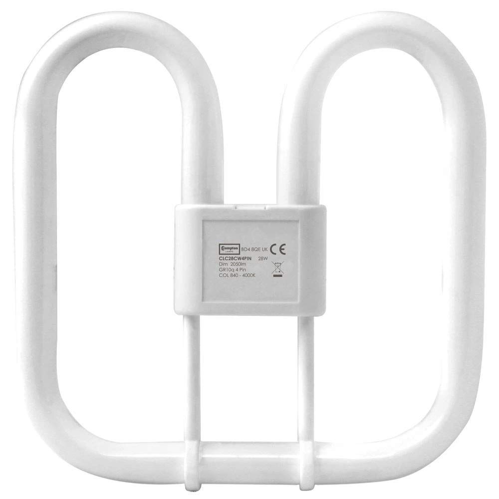 2D28W 4 Pin Cool White (Colour 840) Energy Saving CC Lamp