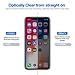 iPhone X Privacy Screen Protector, OSSKY iPhone X 3D Curved Anti - Spy Full Coverage Unbreakable Tempered Glass Screen Cover Shield for Apple iPhone X /10, 5.8 Inch - Black