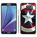 Popular Samsung Galaxy Note 5 Case ,Fashionable And Unique Designed Case With Captain America Black Samsung Galaxy Note 5 Cover High Quality Phone Case