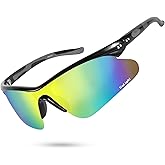 GoLight Polarized Sports Sunglasses for Men & Women – UV400 Protection, Anti-Glare for Running, Fisfing, Cycling, Driving